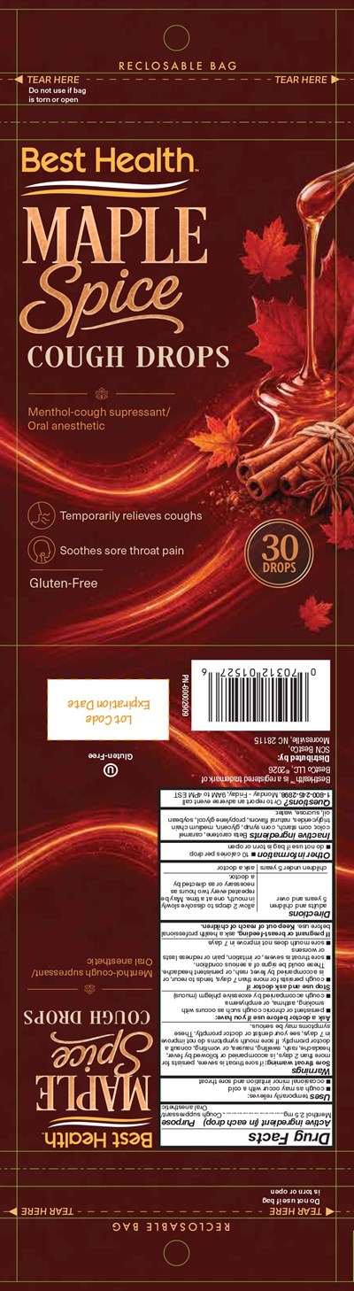Best Health Maple Spice 30ct Cough Drops (Best Health Maple Spice 30ct Cough Drops)